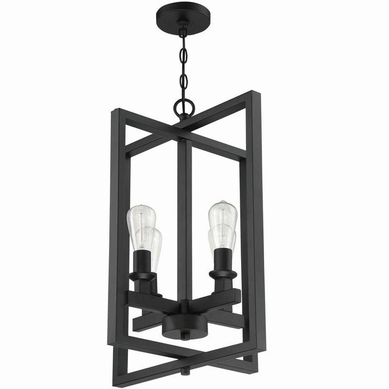 Craftmade Lighting Chicago 4 - Light Chandelier in  Flat Black