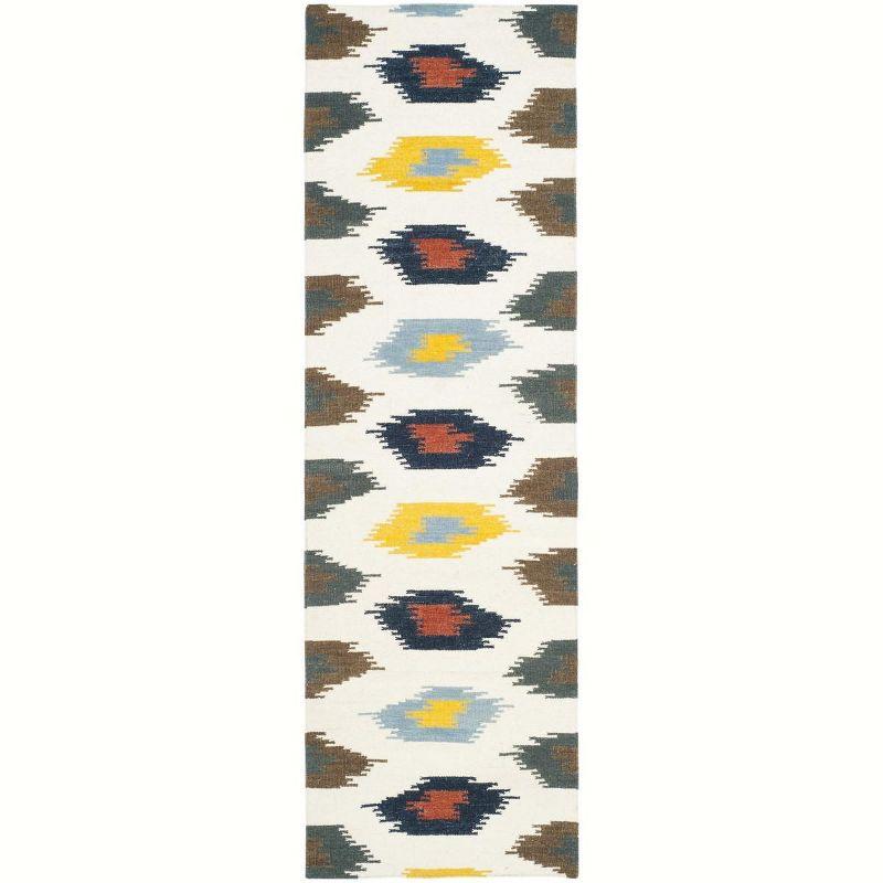 Dhurries DHU648 Hand Woven Area Rug  - Safavieh