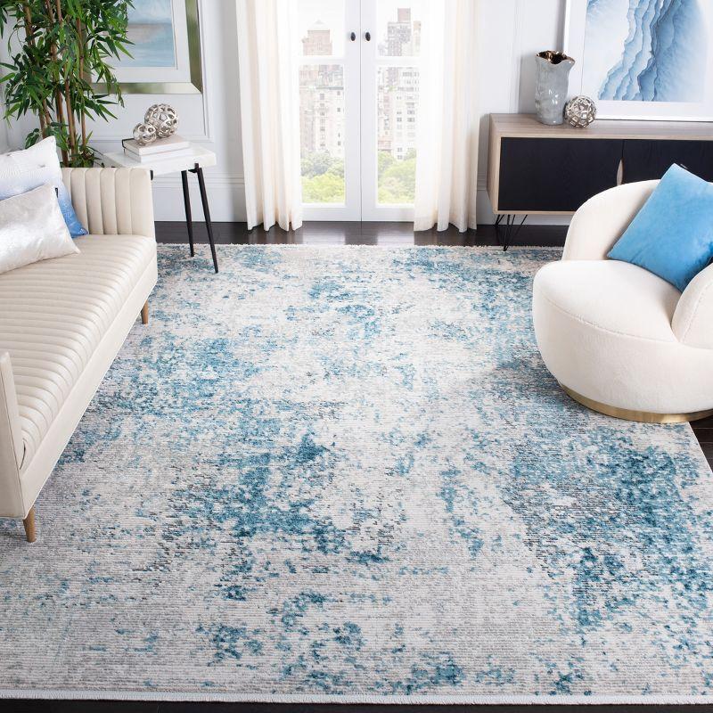 Shivan SHV778 Power Loomed Area Rug - Blue/Grey - 8'x10' - Safavieh.