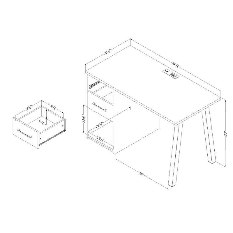 Zolten 47.5" Work Desk