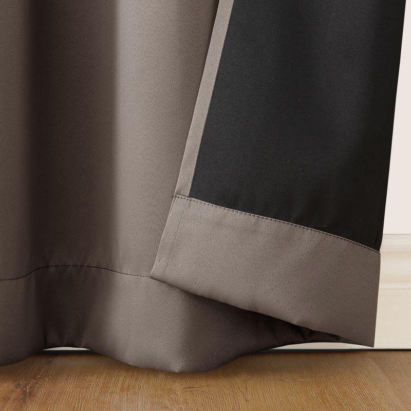 Sun Zero Oslo Theater Grade Extreme 100% Blackout Rod Pocket Curtain Panel