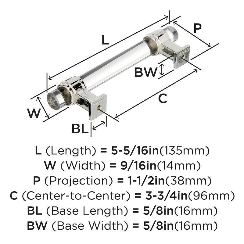 Glacio 3 3/4" Center to Center Bar Pull