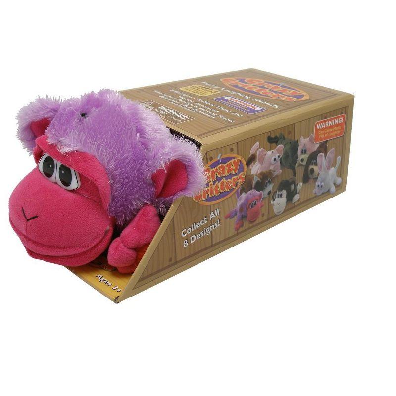 Flipo Crazy Critters Freddie The Purple Monkey Laughing Rolling Stuffed Animals Pets