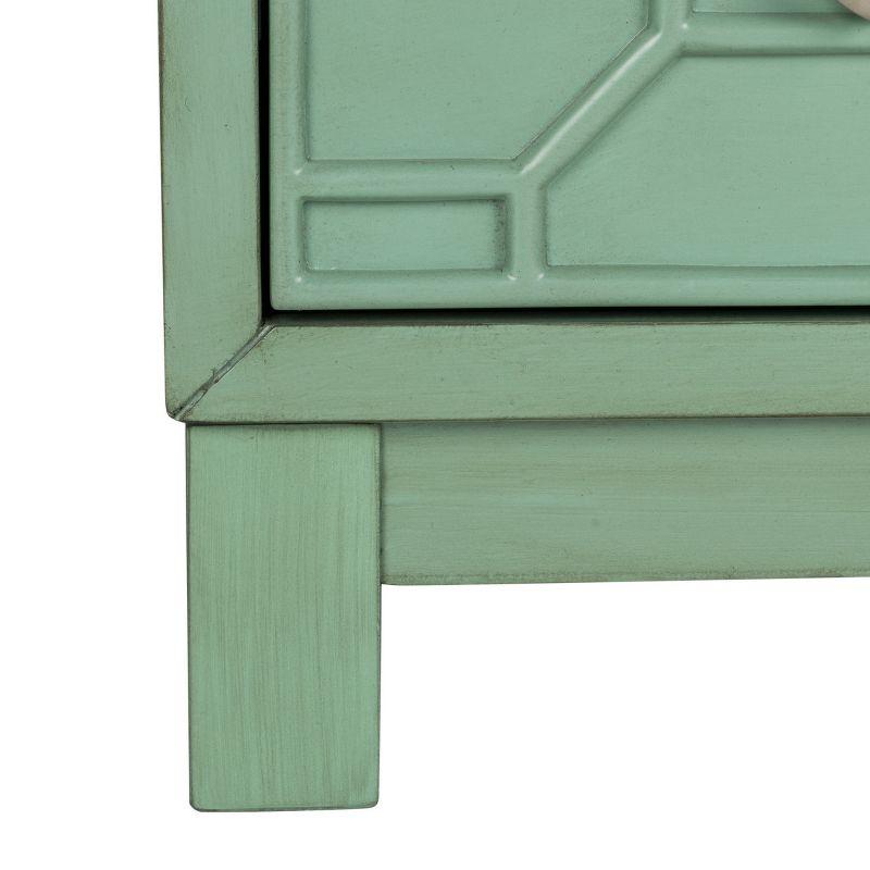 Izumi 3 Drawer Chest - Turquoise - Safavieh.