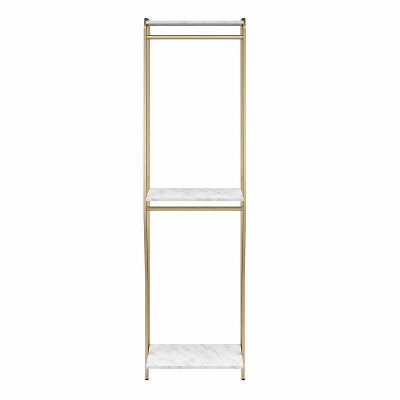 Gwenyth Closet Starter Kit with Hanging Rods