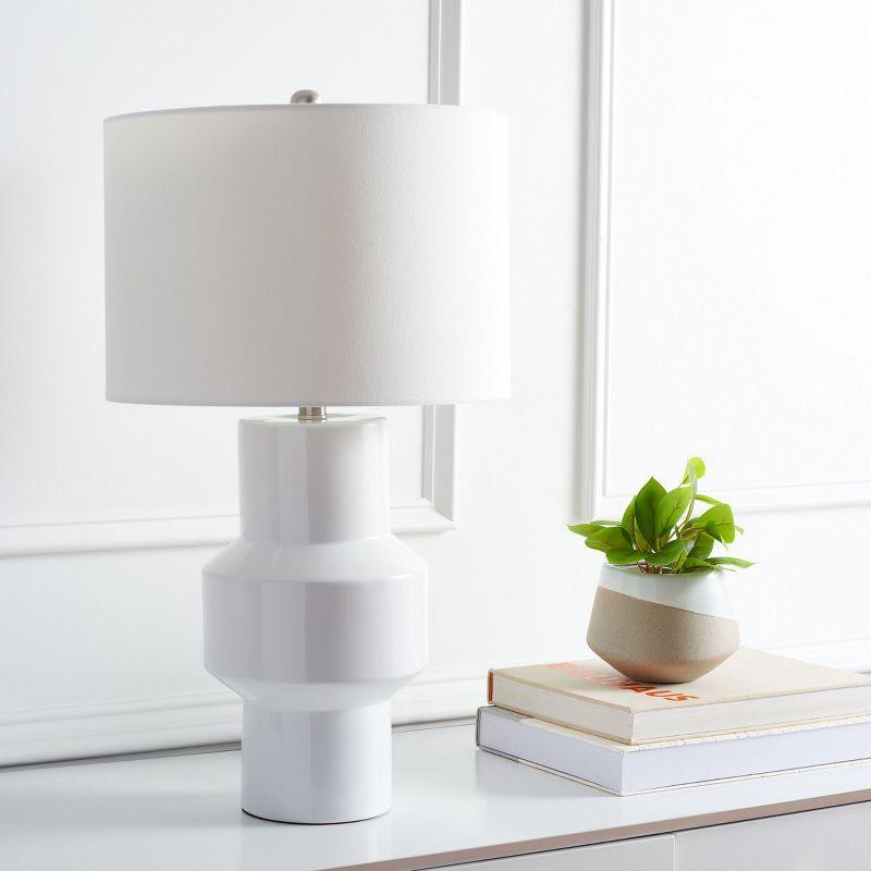 Javert 20.5" Table Lamp - White - Safavieh.