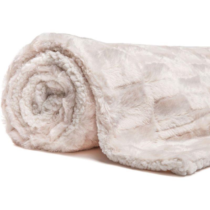 Chanasya Faux Fur Throw
