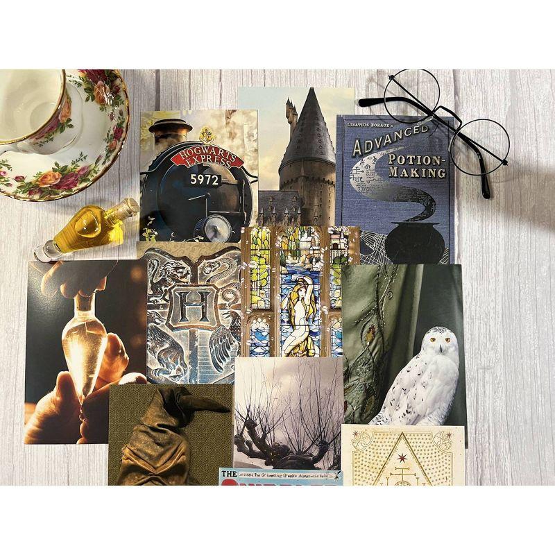 Warner Bros. Harry Potter Hogwarts Collage Kit 4"x6" - Con*Quest Journals: Wizarding World Paper Craft & Journaling Set