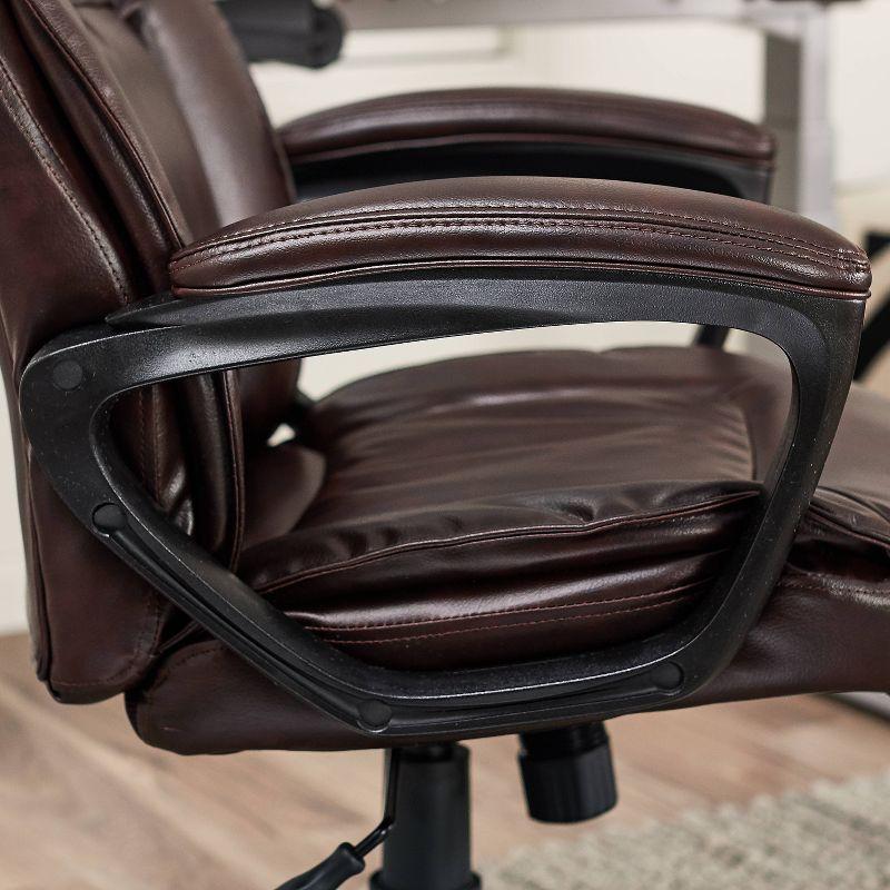 Style Hannah Office Chair Bonded Leather Comfort - Serta