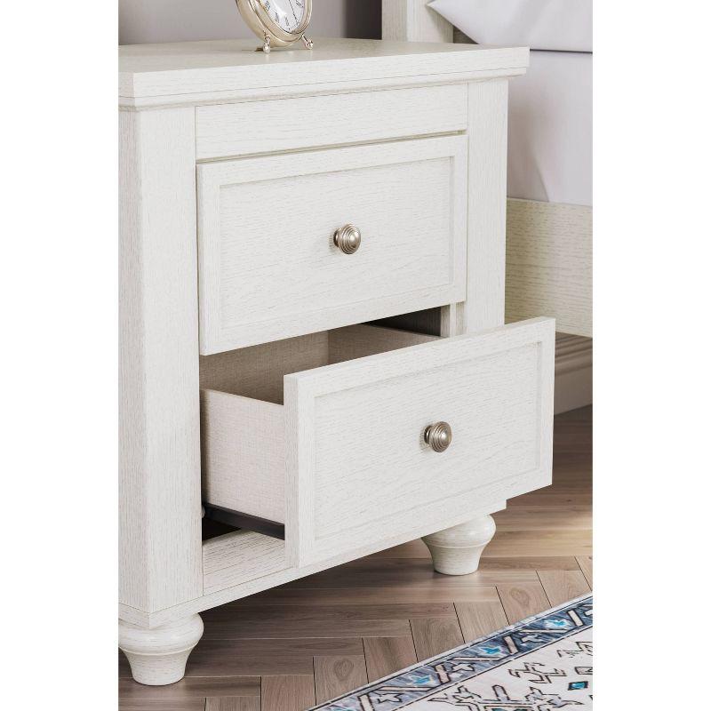 Grantoni 2 - Drawer Nightstand in White