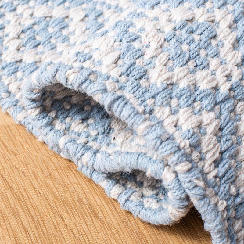 Montauk MTK716 Hand Woven Indoor Area Rug - Ivory/Light Blue - 8'x10' - Safavieh
