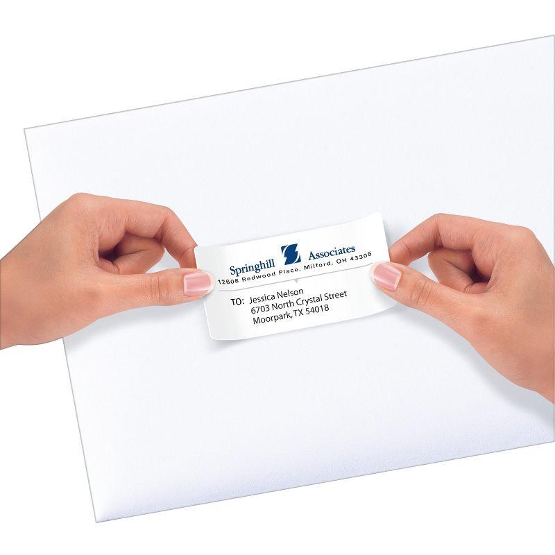 Avery Repositionable Shipping Labels, Sure Feed Technology, Repositionable Adhesive, 2" x 4", 250 Labels (58163)