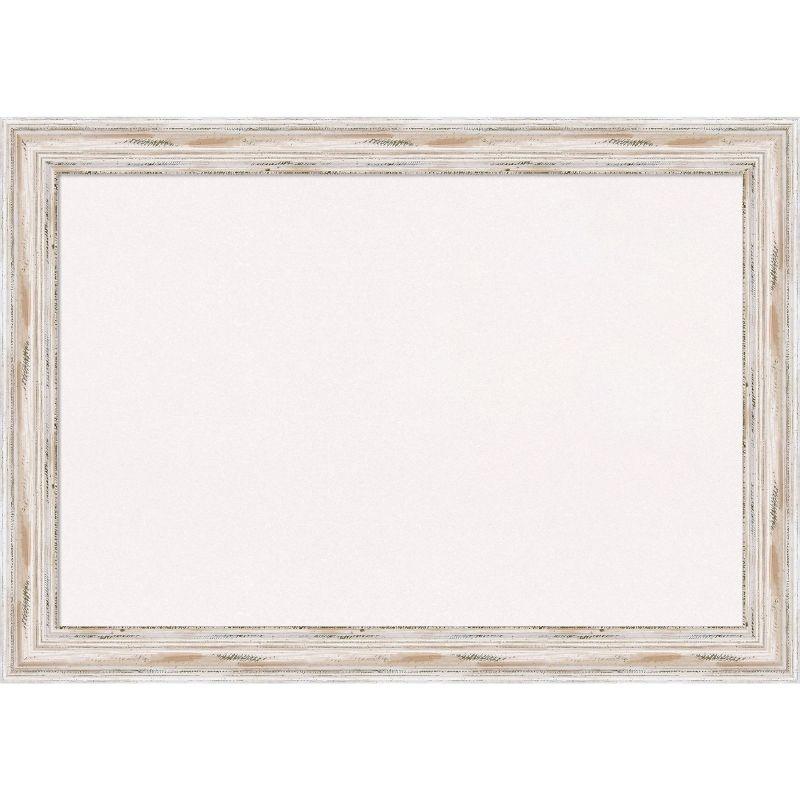 Alexandria White Wash Wood Framed Corkboard