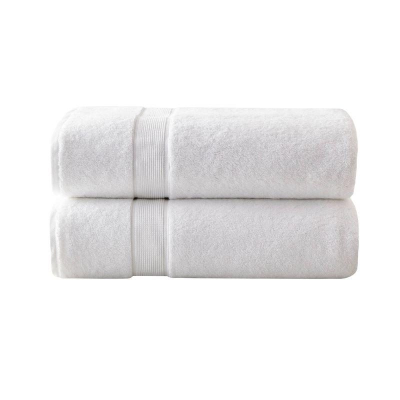 Madison Park Signature 800GSM 100% Cotton Bath Sheet 2 Piece Set (Set of 2)