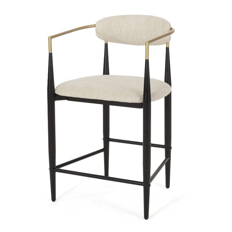 Maconay Upholstered 25'' Counter Stool