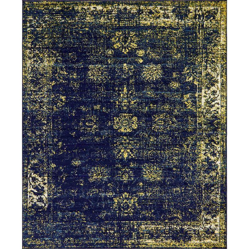 Unique Loom Sofia Casino Floral Indoor Woven Area Rug