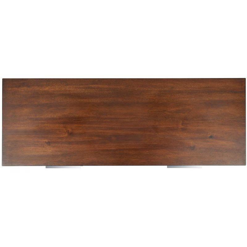 Brylin 8 Drawer Modern Dresser - SFV2112 - Dark Walnut - Safavieh Couture