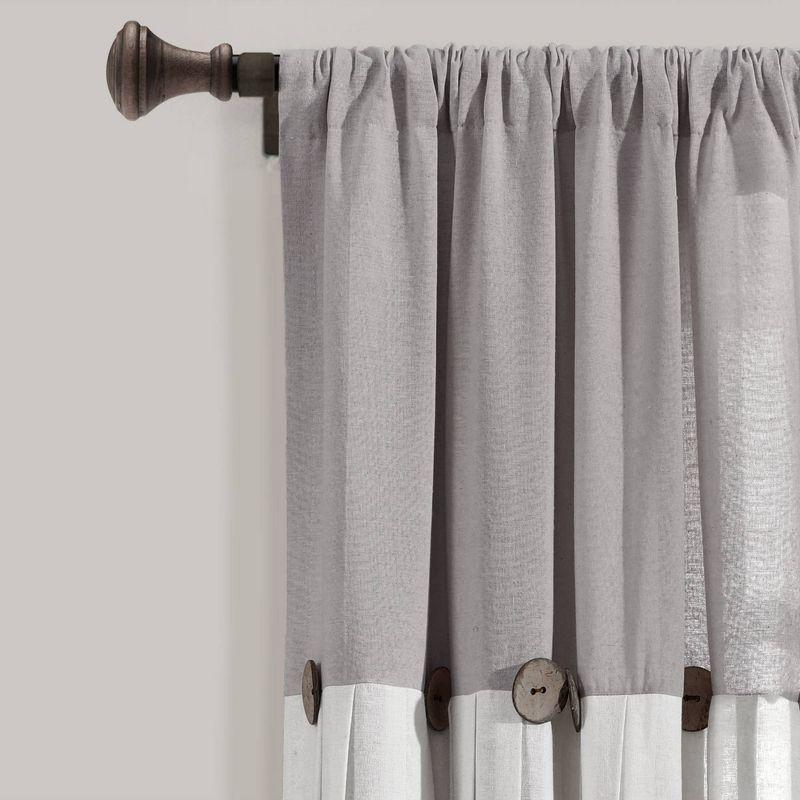 Semi Sheer Curtain Panel