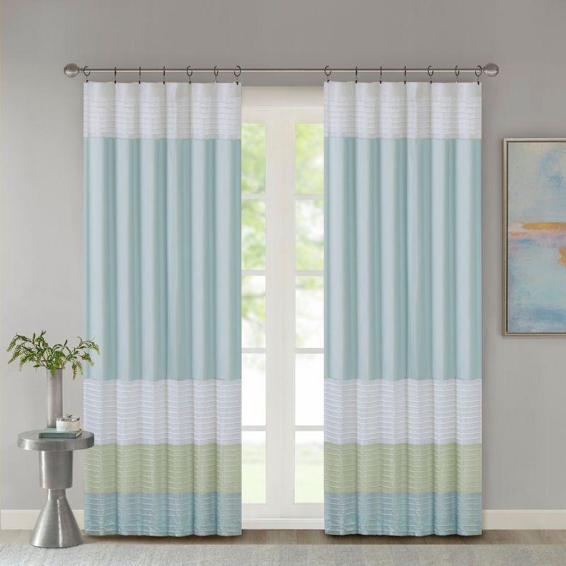 Amherst Polyoni Pintuck Curtain Panel