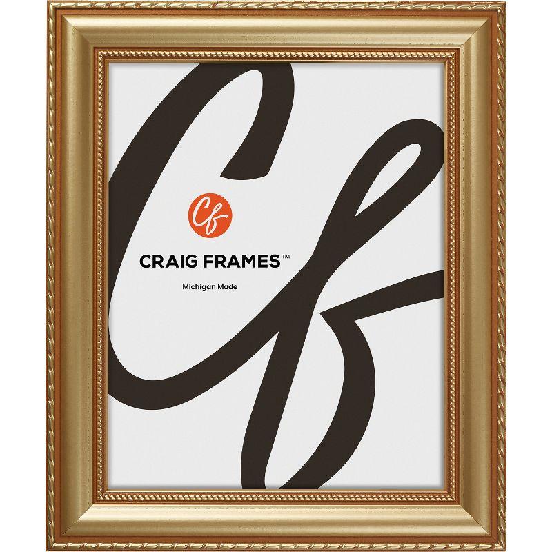 Craig Frames Victoria 8.5x11 inch Ornate Gold Picture Frame