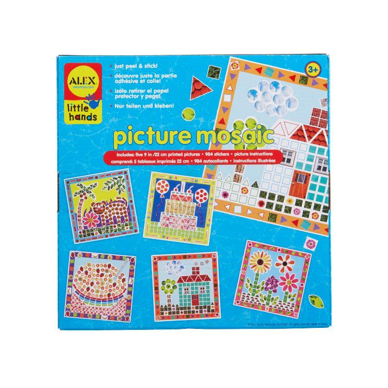 Alex Toys: Little Hands Picture Mosaic Art and Craft Activity Kit, Ages 4+