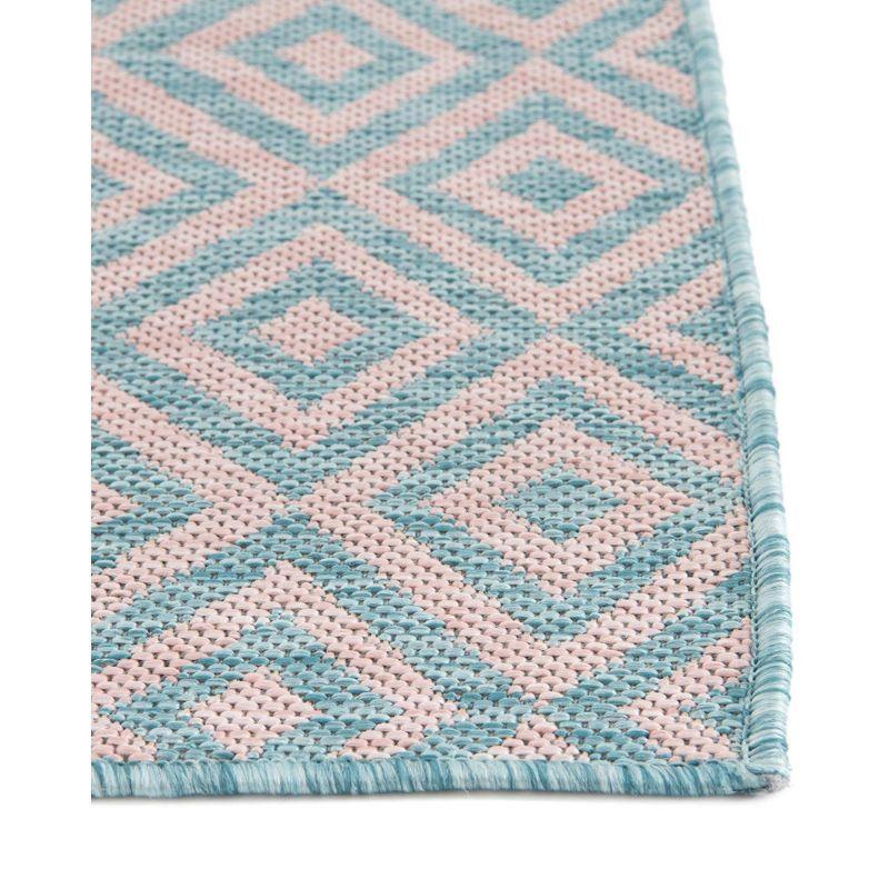 Jill Zarin Outdoor Costa Rica Geometric Woven Area Rug