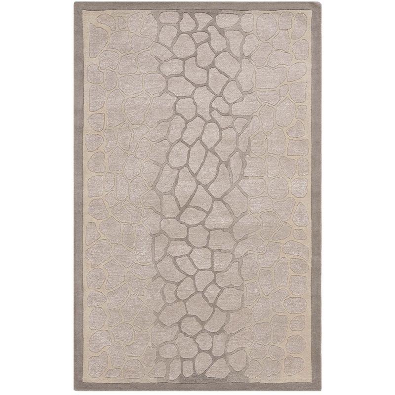 Martha Stewart Arusha - MSR3615 - Indoor Hand Tufted Area Rugs - B Wheat F Bge - 4'x6'