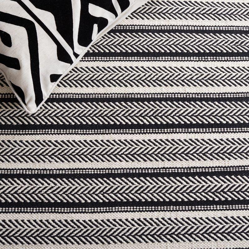 Union Rustic Annia Flat Weave Cotton Striped Rug
