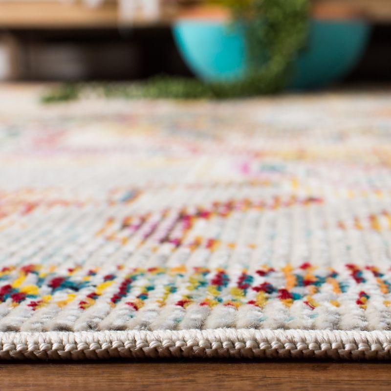 Crystal CRS501 Loomed Indoor Area Rug - Light Blue/Grey - 5'x5' - Safavieh