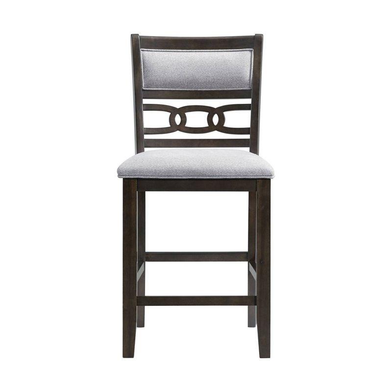 Set of 2 Taylor Counter Height Barstools Walnut - Picket House Furnishings: Upholstered, Armless