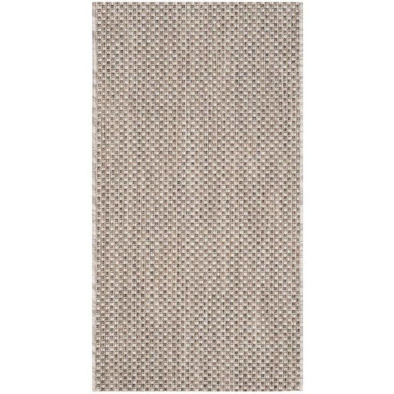 Courtyard CY8521 Power Loomed Indoor/Outdoor Accent Rug - Beige/Brown - 2'x3'7" - Safavieh.