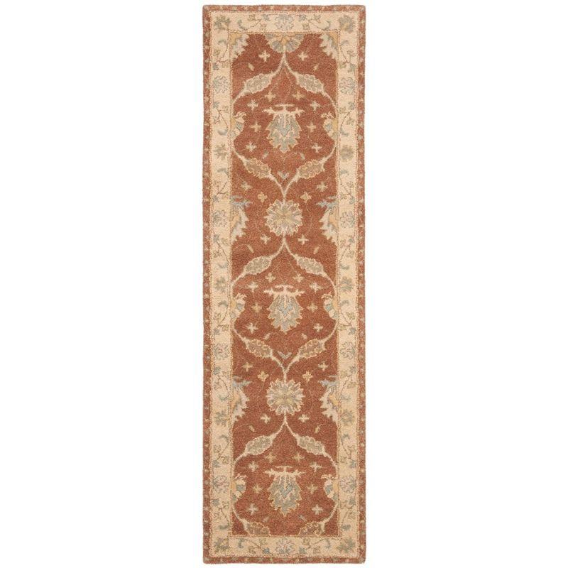 Antiquity AT315 Hand Tufted Accent Rug - Brown/Taupe - 2'3"x4' - Safavieh.