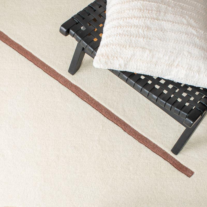 Fifth Avenue FTV115 Hand Tufted Area Rug - Ivory/Brown - 5'x8' - Safavieh.