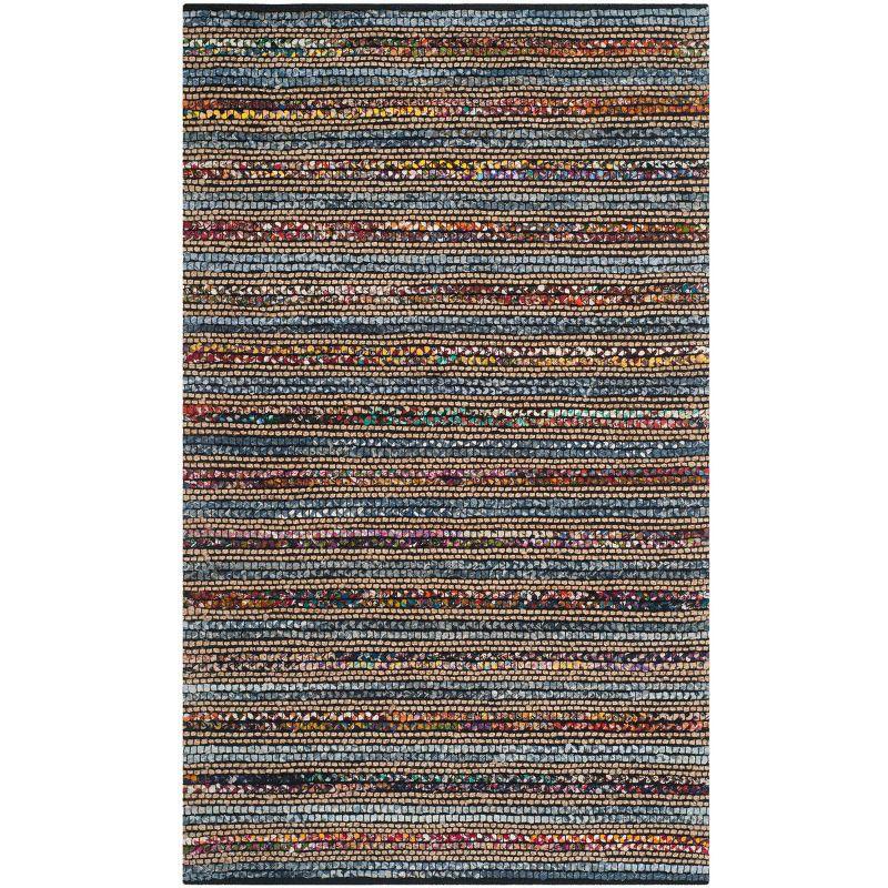Cape Cod CAP361 Hand Woven Area Rug - Blue/Multi - 5'x8' - Safavieh.