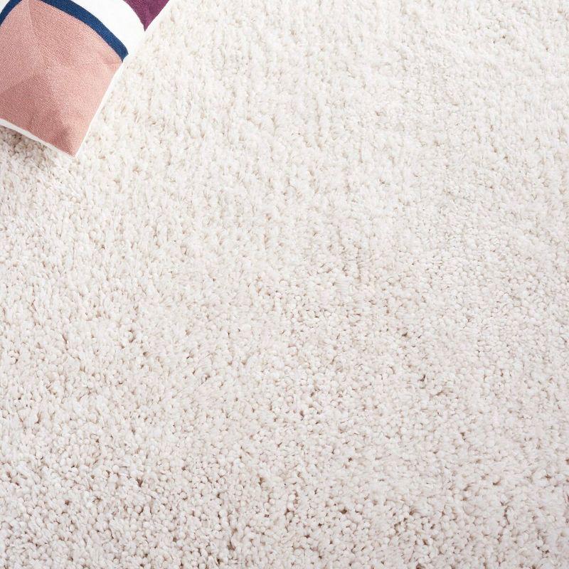 Assar Handmade Shag Ivory Rug