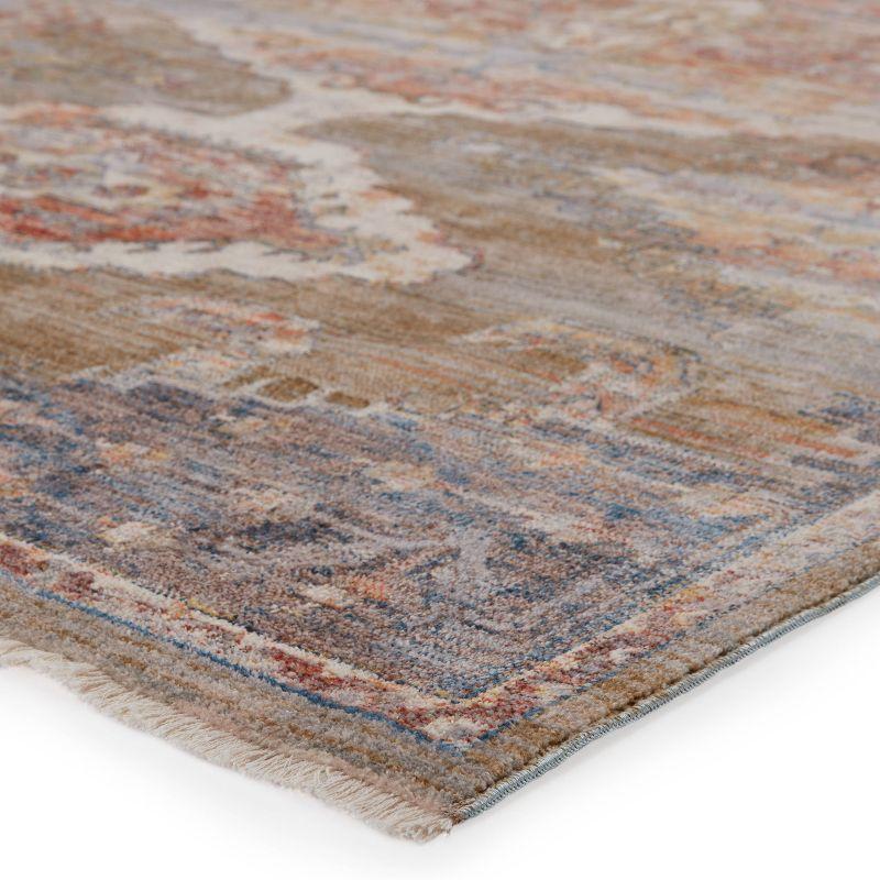 Jemsa Medallion Area Rug Blue/Orange - Jaipur Living5'3