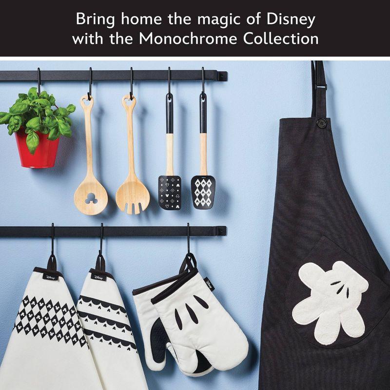 Disney Home Monochrome Oven Mitt Set, 2 Piece, White