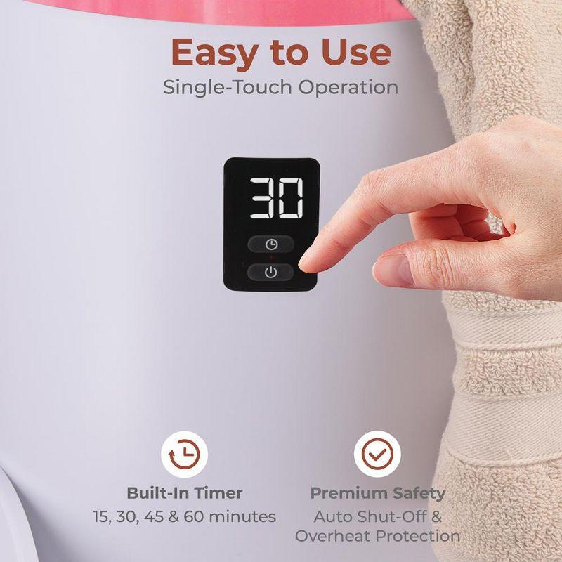 SereneLife Single Touch Electric Towel Warmer