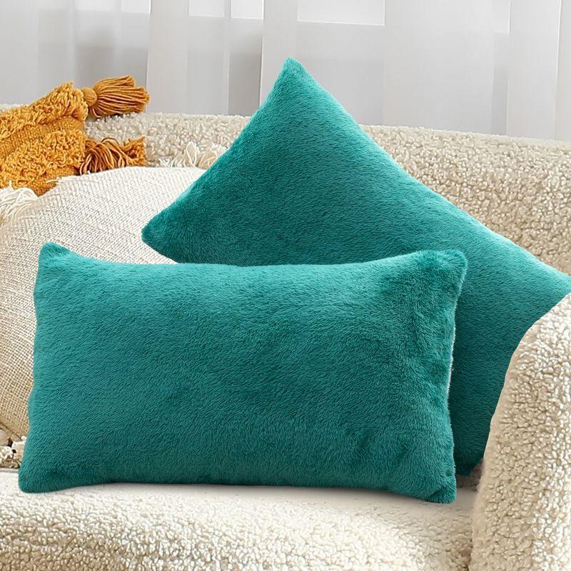 Cheer Collection Reversible Throw Pillow (Set of 2)