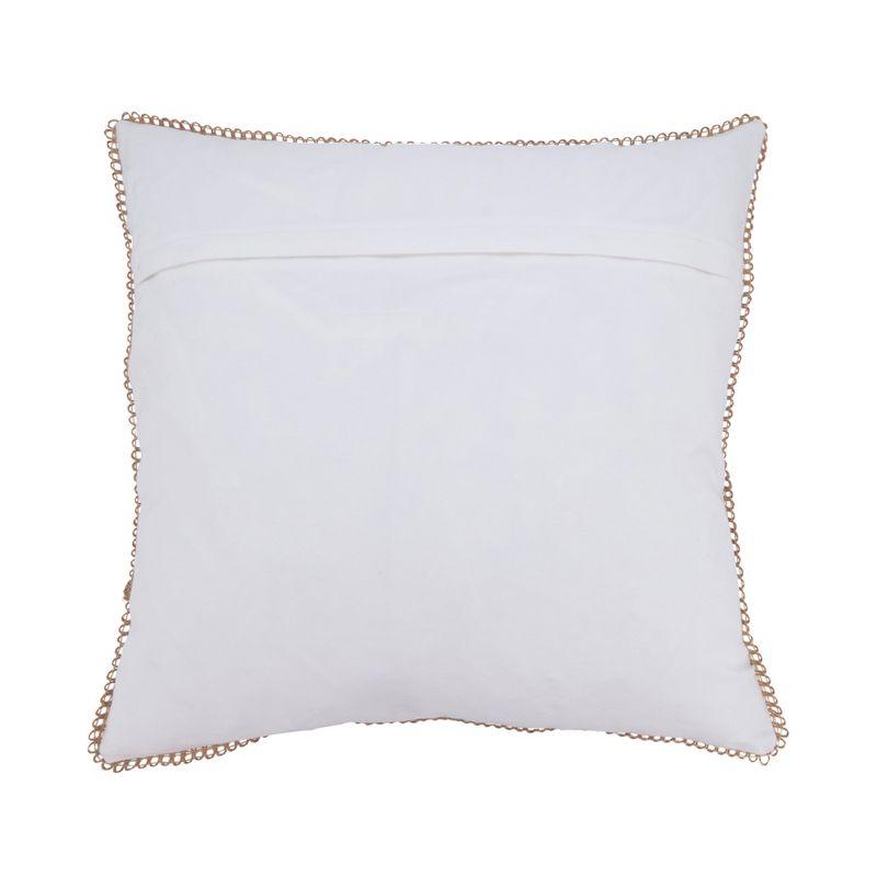 Saro Lifestyle Coastal Outdoor Lighthouse Poly Filled Pillow, 20"x20", Multicolored