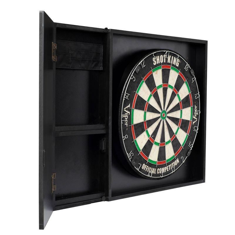 Viper Viper Steadfast Bristle Dartboard and Backboard Set with Darts