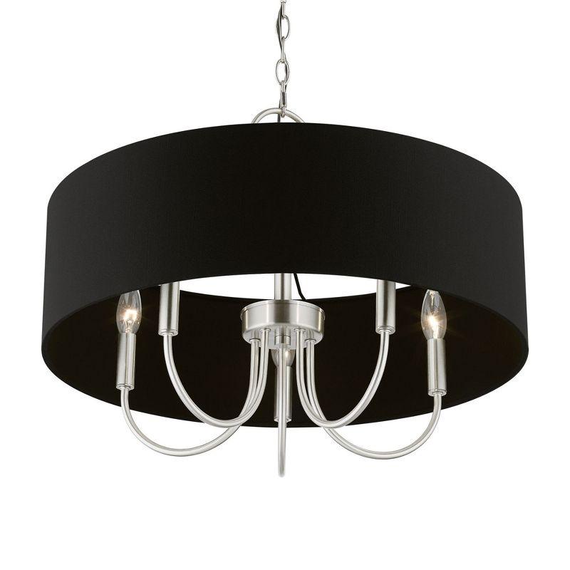 Livex Lighting Huntington 5 - Light Pendant in  Brushed Nickel