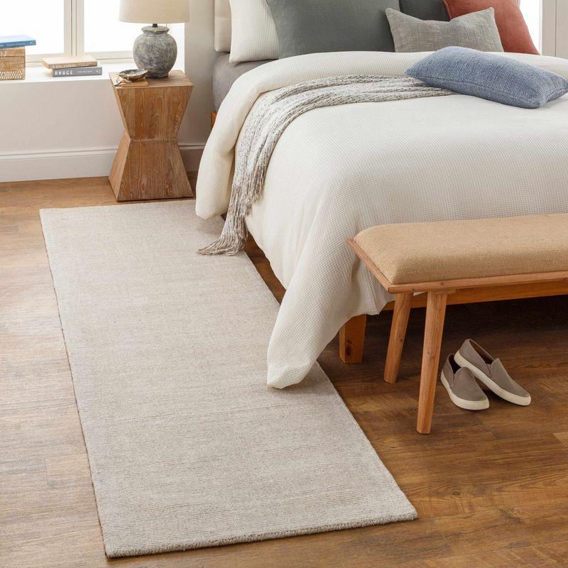 Hauteloom Rectangle Area Rug  Off-White