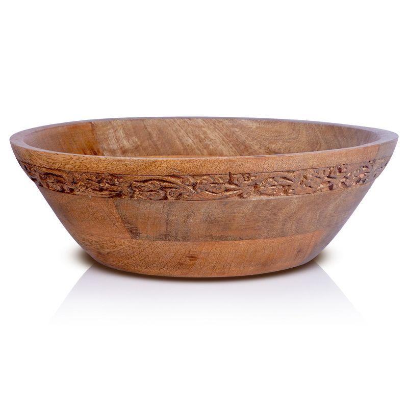 Mela Artisans | Jasmine Bowl in Medium Burnt