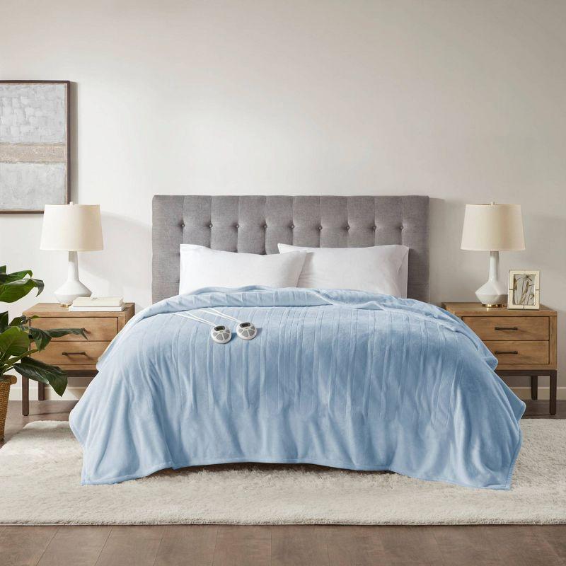 Serta Plush Heated Blanket
