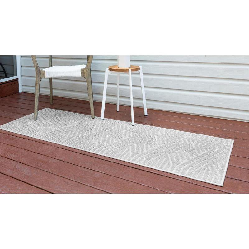 Power Loom Gray Rug