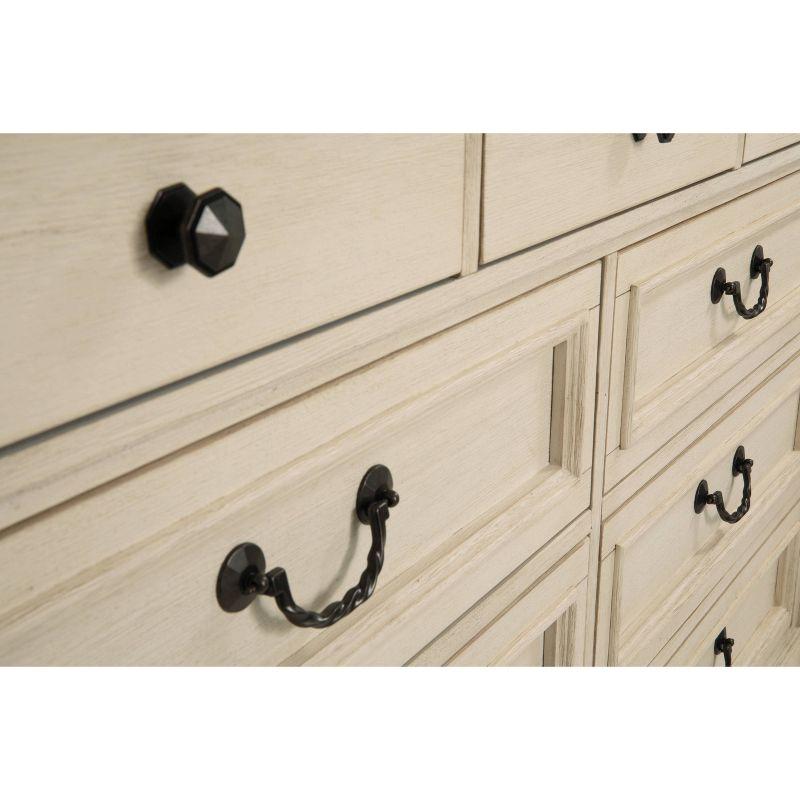 Bolanburg Dresser Antique White: 9-Drawer Storage, No Assembly - Signature Design by Ashley