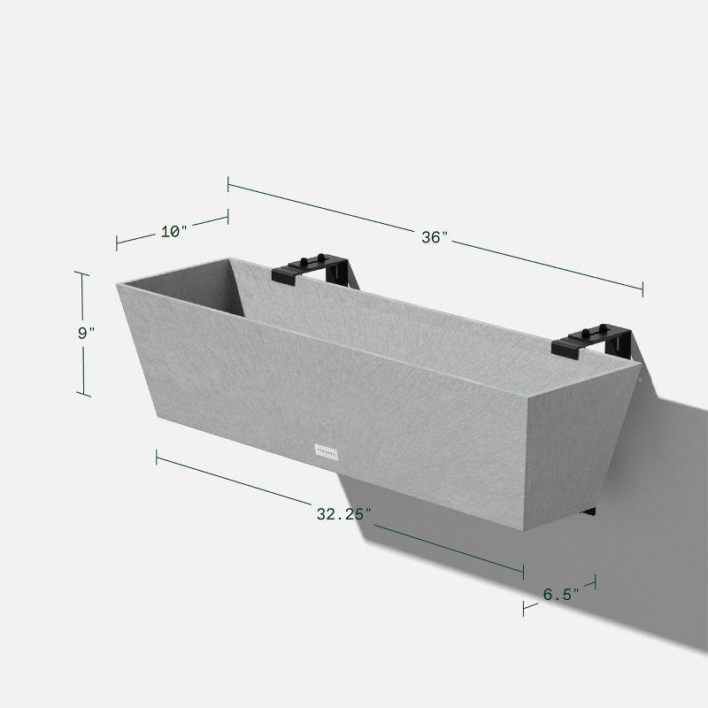 Pure Series Railing Planter