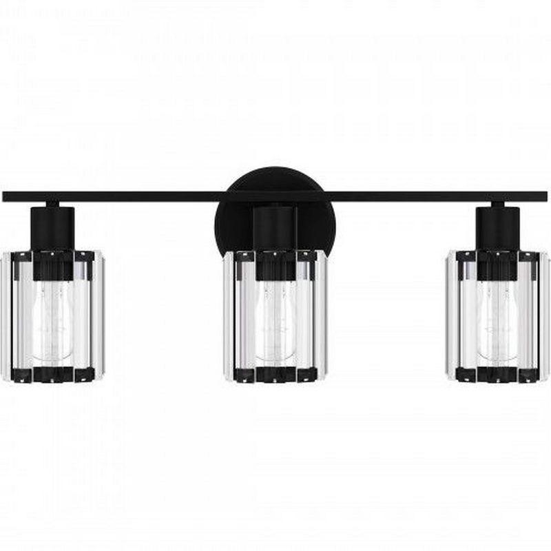 Quoizel Lighting Isla 3 - Light Vanity in  Matte Black