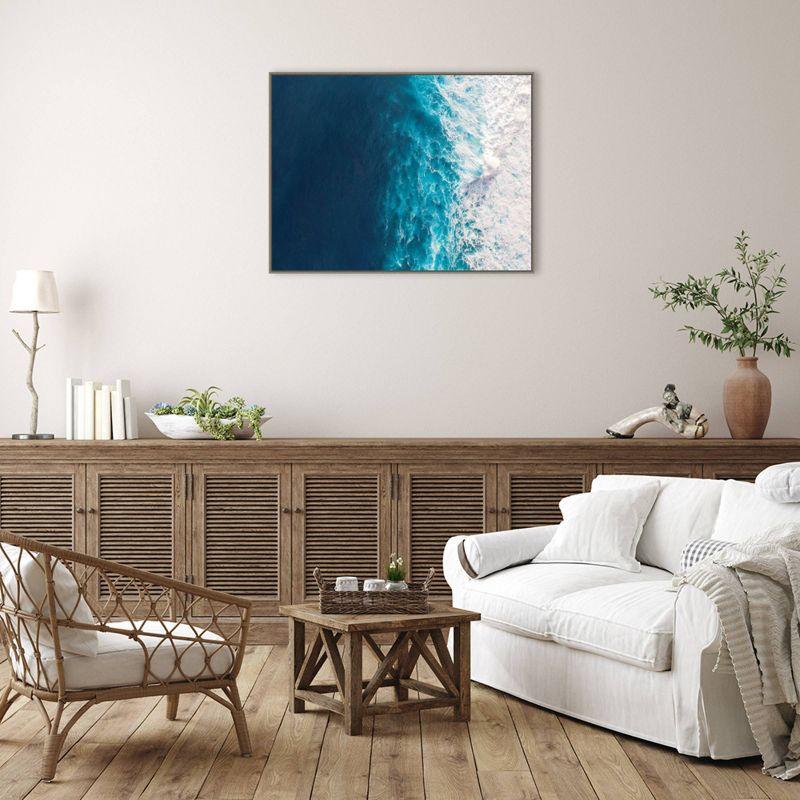 " Seascape Of Splashing Waves " by The Creative Bunch Studio